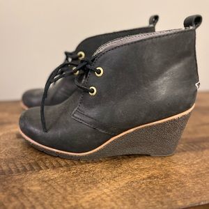 Sperry Top-Sider Harlow Burnished Wedge Pump SZ 5